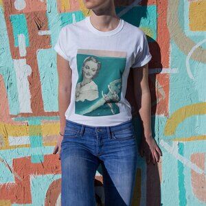 Feminist Art Tee by In Pieces | NWT Handcrafted